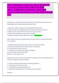 Hurst (Readiness Exam #4), Hurst (Readiness Exam #3) Latest Exam UPDATED 2024 100% VERIFIED ANSWERS. ASSURED PASS.GUARAMTEED SUCCESS FOR GRADE A+ .