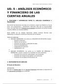 UD. 5 - Análisis Económico y Financiero de las Cuentas Anuales