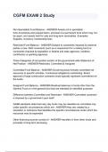 CGFM EXAM 2 Study Non-Spendable Fund Balance - ANSWER-Assets not in spendable form-Inventories and prepaid items, principal of a permanent fund which may not be spent, and assets held for sale and long-term receivables. Examples: Supplies, inventory, memb