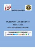 Investment 10th edition by Bodie, Kane,