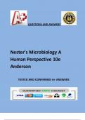 Nester's Microbiology A Human Perspective 10e Anderson