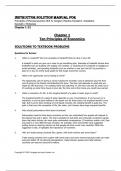 Instructor Solution manual For  Principles of Microeconomics 9CE N. Gregory Mankiw Ronald D. Kneebone Kenneth J McKenzie Chapter 1-22