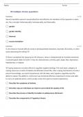 PSYC-290 LIFESPAN DEVELOPMENT EXAM 2 QUESTIONS WITH 100% CORRECT MARKING SCHEME