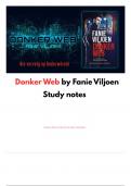 Donker Web Study notes Afrikaans First Additional Language 