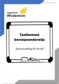 Samenvatting Taalbewust beroepsonderwijs