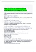 EMT Chapter 20 Endocrine and Hematologic Emergencies Exam 2024