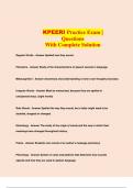 KPEERI Practice Exam | Questions With Complete Solution