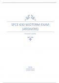 SPCE 630 Midterm Exam (answers)