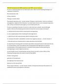 PN VATI Fundamentals 2020 questions and 100% correct answers 