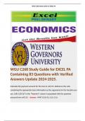 WGU C268 Study Guide (PA Questions) Bulk. 
