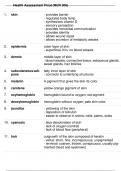 NR-306:| NR 306 HEALTH ASSESSMENT TEST 7 WITH 100% CORRECT ANSWERS| GRADED A+