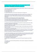 Genitourinary System Disorders Practice Quiz #1 (50 Questions with 100% Errorless Answers.)