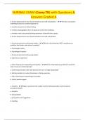 NURS661 EXAM (Corey TB) with Questions & Answers Graded A