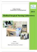 Medical Surgical Nursing Laboratory Notes 