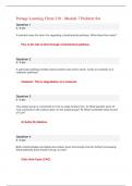 Portage Learning Chem 210 - Module 7 Problem Set