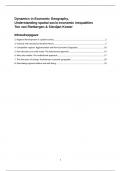 Samenvatting/Summary Dynamics in economic geography -  Economic Geography (GEECOGEO)