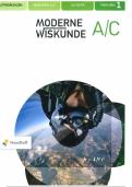 Moderne Wiskunde  4 vwo A/C  Uitwerkingen Hoofdstuk 1 t/m 6