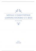 Module 2 exam portage learning microbio 171 BIOD