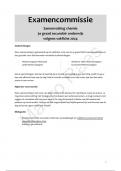 Samenvatting chemie - 3ASO - Examencommissie 2024