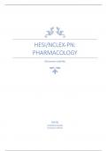 HESI/NCLEX-PN: PHARMACOLOGY