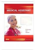 Test Bank For Today's Medical Assistant Clinical & Administrative Procedures, 2nd Edition By Kathy, Sue, Edith
