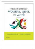 Instructor Manual For Economics of Women, Men, and Work 8th Edition By Blau, Winkler