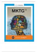 Test Bank For MKTG, 13th Edition By Charles Lamb, Joe Hair, Carl McDaniel
