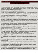 WGU D220 Nursing Informatics EXAM 2024(Comprehensive Question with Verified Answers) OA Proctored exam 2024/2025 Approved 100%!!