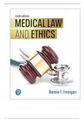 Test Bank For Medical Law and Ethics, 6th Edition By Bonnie Fremgen