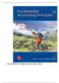 Test Bank For Fundamental Accounting Principles, 24th Edition By John Wild, Ken Shaw, Barbara Chiappetta