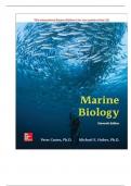 Test Bank For Marine Biology, 11th Edition By Peter Castro, Michael Huber