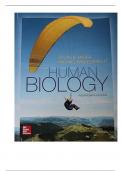 Test Bank For Human Biology 14th Edition By Sylvia Windelspecht