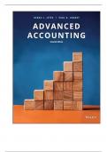 Test Bank For Advanced Accounting, 7th Edition By Debra Jeter, Paul Chaney (Wiley)