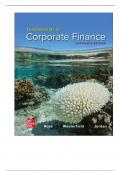 Solution Manual and Case Solution with Excel for Fundamentals of corporate finance, 13th Edition By Ross, Westerfield, and Jordan.rar