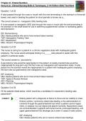 Chapter 31: Enteral Nutrition Clinical Nursing Skills & Techniques, (11th Edition 2024) Perry, Potter, Ostendorf & Laplante Test Bank