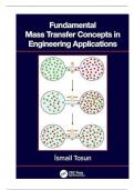 Solution Manual For Fundamental Mass Transfer Concepts in Engineering Applications, 1st Edition By Ismail Tosun