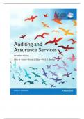 Test Bank with PPT For Auditing, and Assurance Services An Integrated Approach 16th Edition By Arens Elder Beasley