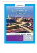 Solution Manual For South-Western Federal Taxation 2021 Essentials of Taxation Individuals and Business Entities, 24th Edition By Annette Nellen, Andrew Cuccia, Mark Persellin, James Young, David Maloney