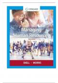 Solution Manual For Managing Human Resources, 18th Edition By Scott Snell, Shad Morris