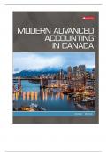 Solution Manual For Modern Advanced Accounting in Canada ,9th Edition By Murray Hilton, Darrell Herauf