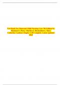 Test Bank For Maternal Child Nursing Care 7th Edition by Shannon E. Perry, Marilyn J. Hockenberry, Mary Catherine Cashion Chapter 1-50 Complete .Latest updated 2024