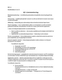 (BIV 2.1) Bestuurlijke informatie voorziening 2.1 hf. 6, 7, 8, 9, 10, 11.