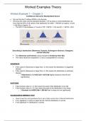 Psychometrics - Worked examples