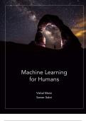  Machine Learning for Humans