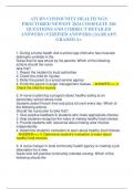 ATI RN COMMUNITY HEALTH NGN  PROCTORED NEWEST 2024 COMPLETE 100 QUESTIONS AND CORRECT DETAILED  ANSWERS (VERIFIED ANSWERS) |ALREADY  GRADED A+ 