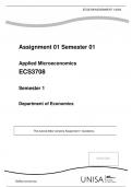 ECS3708 Assignment 01 SEM 1 2024 (Q&A)
