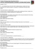 Chapter 39: Pressure Injury Prevention and Care Clinical Nursing Skills & Techniques, (11th Edition 2024) Perry, Potter, Ostendorf & Laplante Test Bank