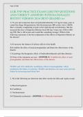 Page 1 of 321 LEIK FNP PRACTICE EXAM/ LEIK FNP QUESTIONS  AND CORRECT ANSWERS WITH RATIONALES  RECENT VERSION 2024/ BEST GRADED A+