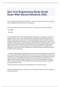 2024 EPRI STUDY BUNDLE GRADED A+ 2024!!!