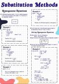 Substitution Methods for Differential Equations [WTW 256]